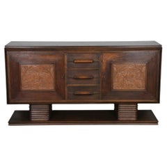 Oak sideboard, French-made in the 1940s