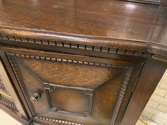 Oak Sideboard Late 19th Century English