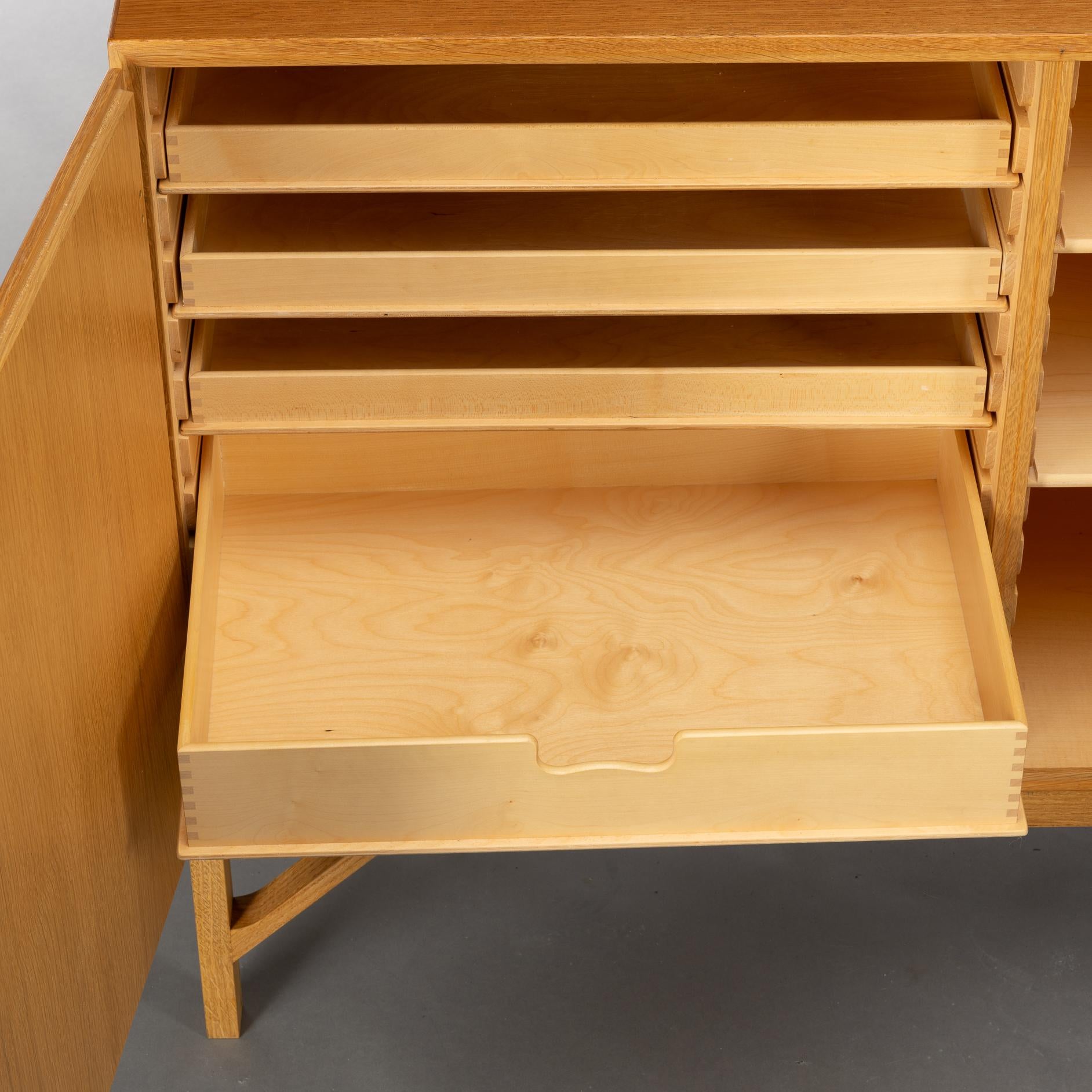 Oak Sideboard No. 232 by Børge Mogensen for FDB Mobler, 1960s 1