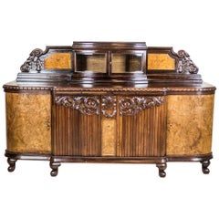 Antique Oak Sideboard or Buffet from the Interwar Period