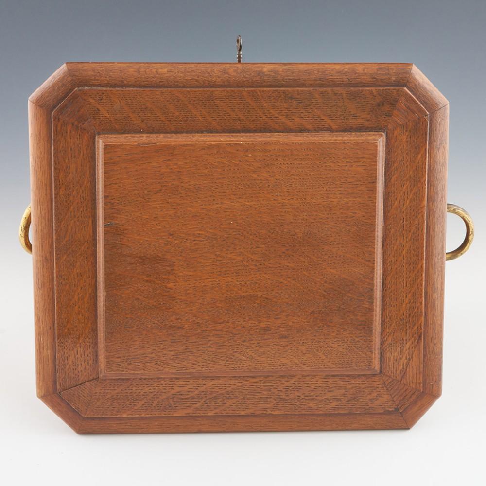 Glass Oak Six Bottle Grog Box Early to Mid 20th Century For Sale