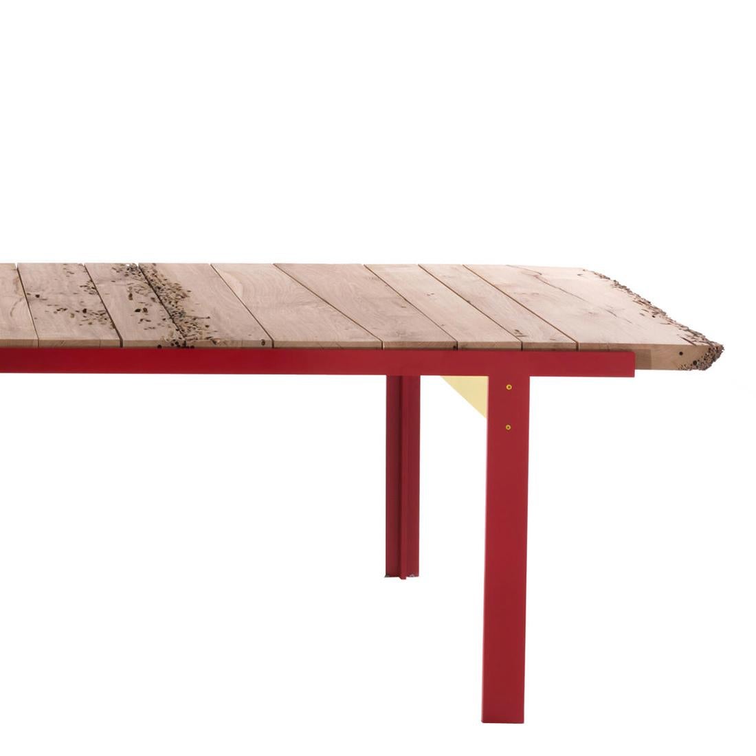 red dining tables