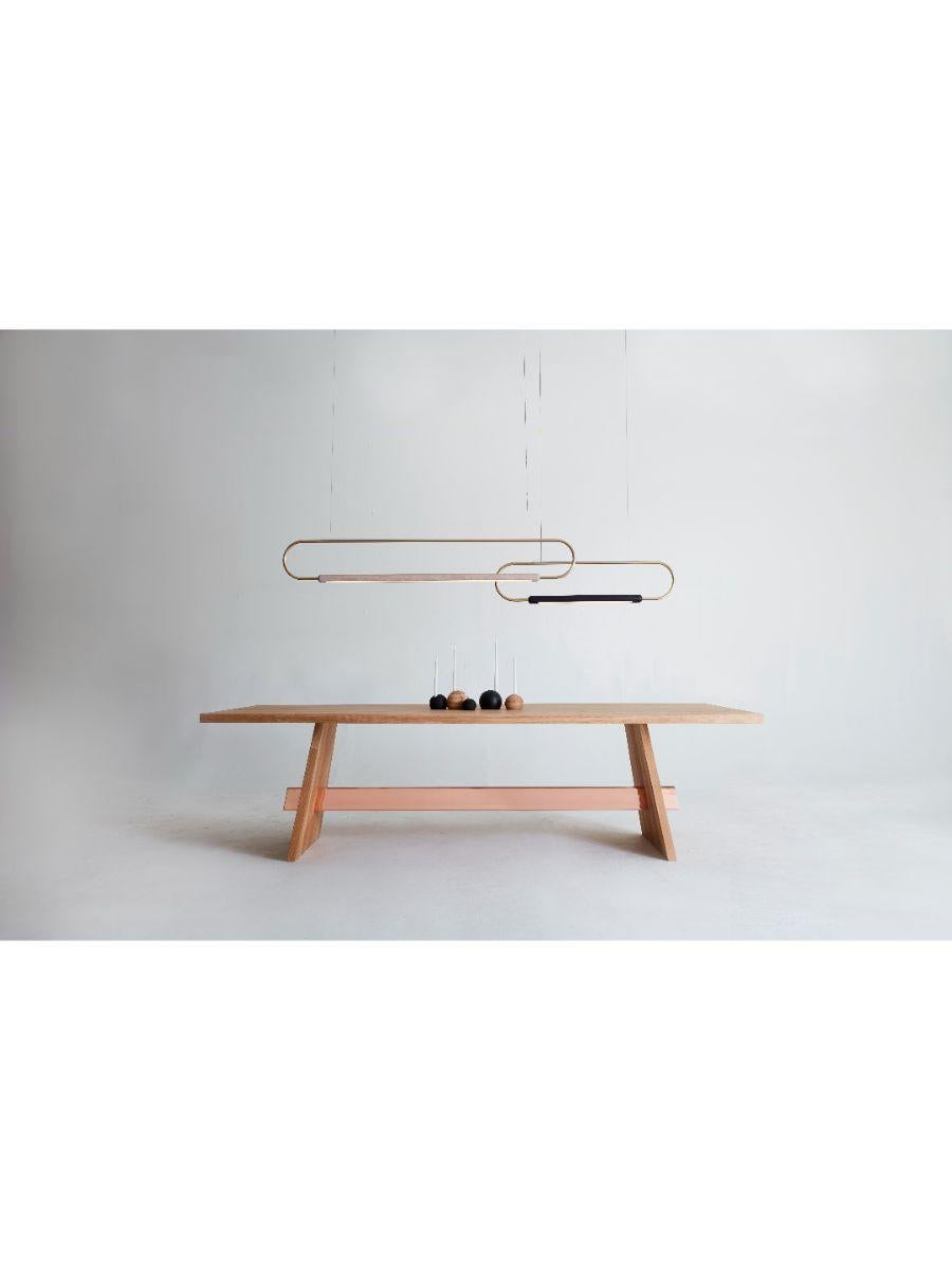 Ciondolo A Link orizzontale piccolo di Oak di Hollis & Morris in vendita 3