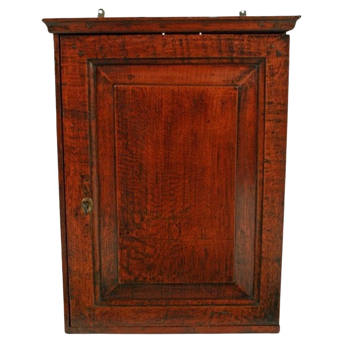 Oak Spice Cabinet, 18th Century 