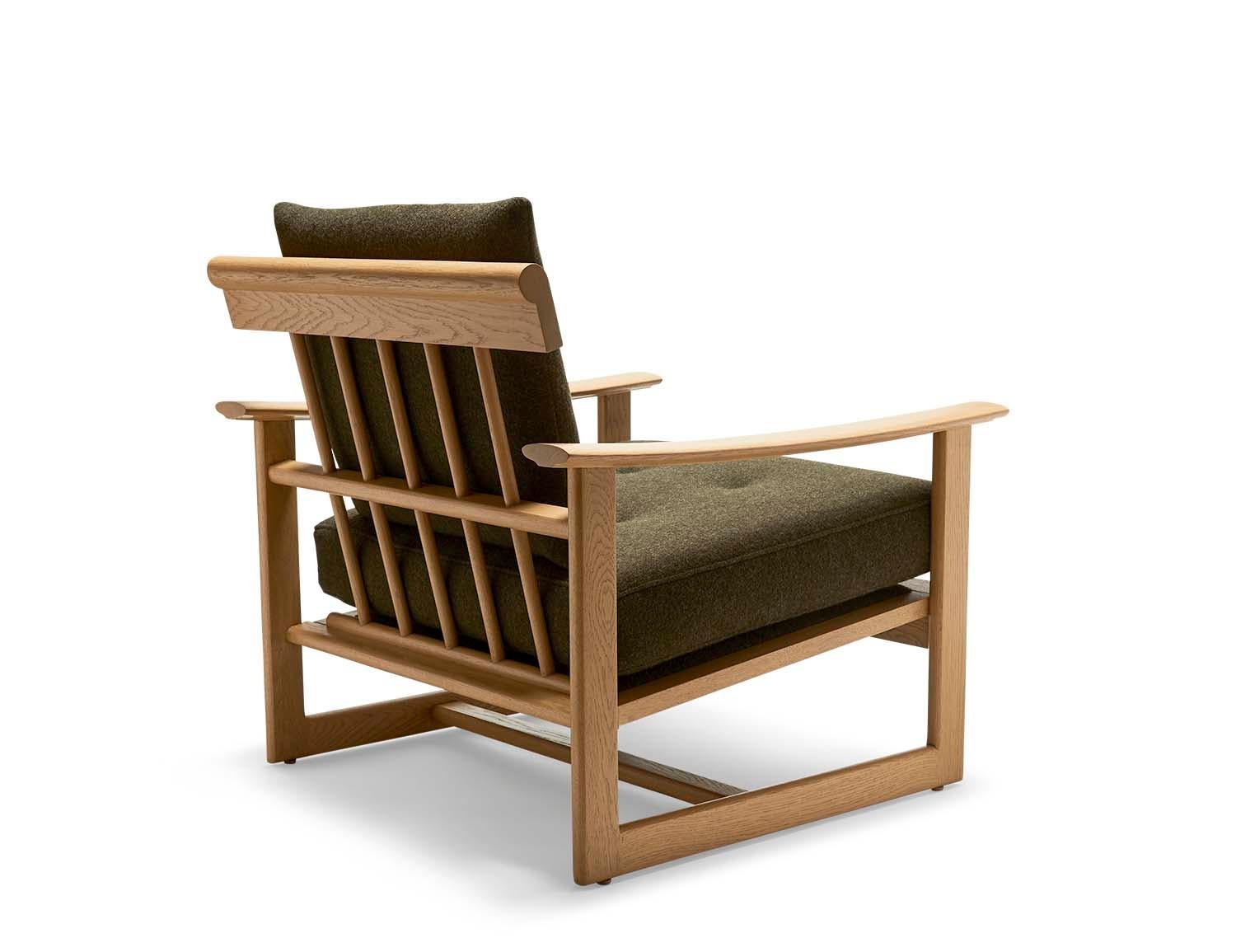 Mid-Century Modern Oak Inverness Chair by Lawson-Fenning 