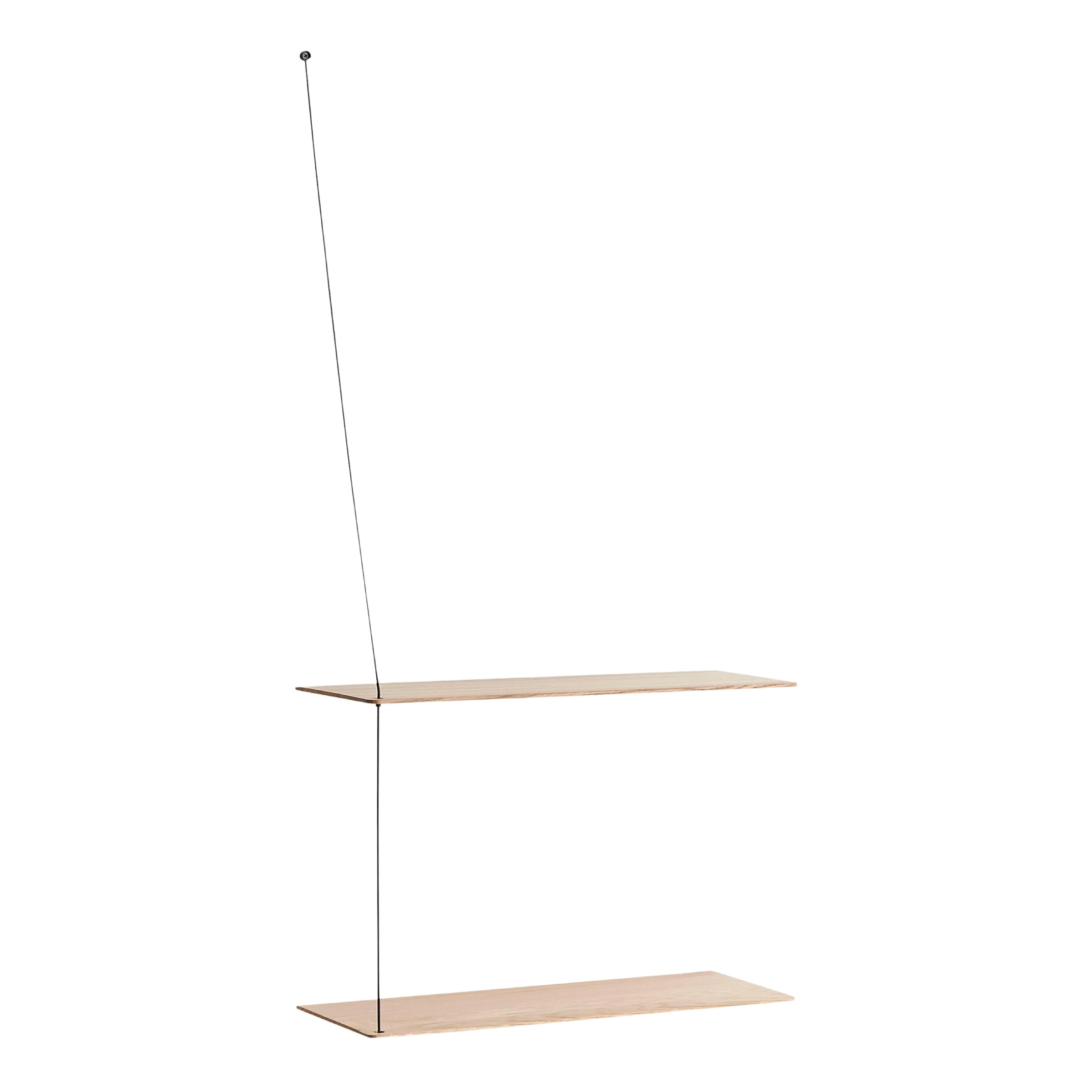 Oak Stedge Shelf 60 by Leonard Aldenhoff