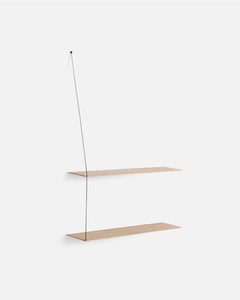 Oak Stedge Shelf 80 by Leonard Aldenhoff