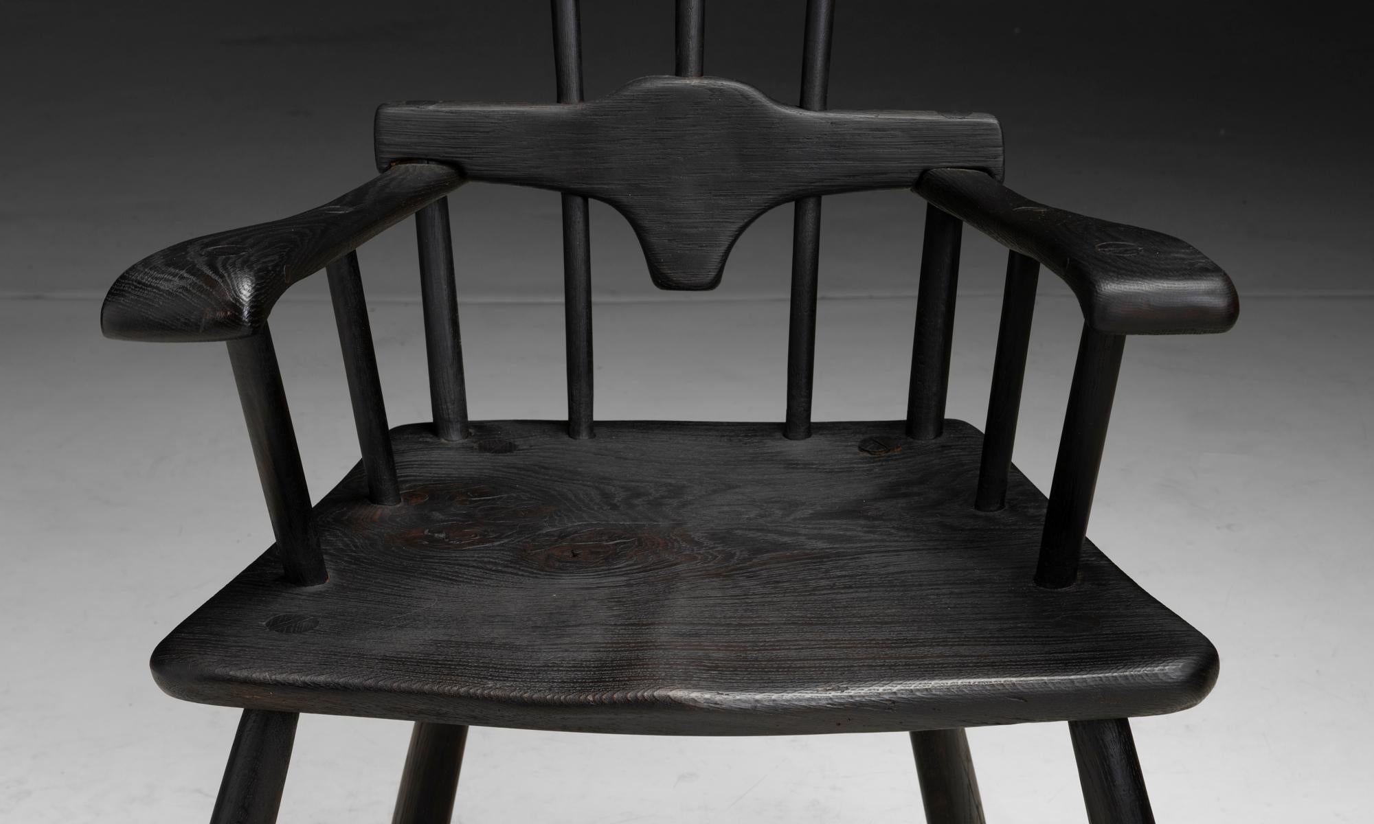 Welsh Oak Stick Chair, Made in Wales