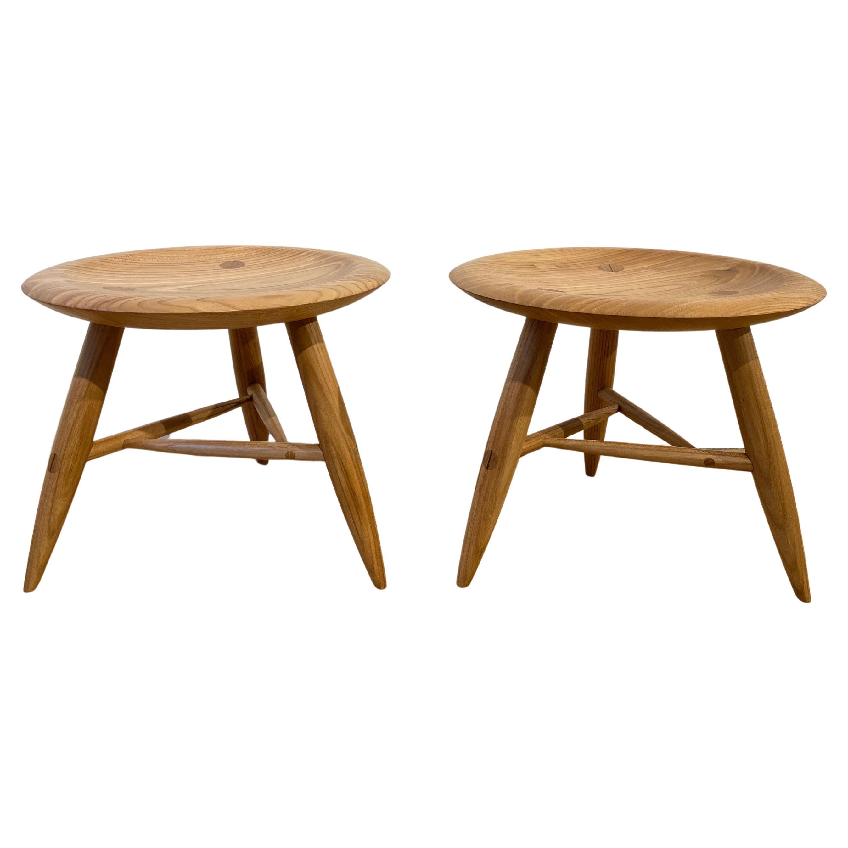 Taburete Elm de Ralph Ribour Olmo en venta