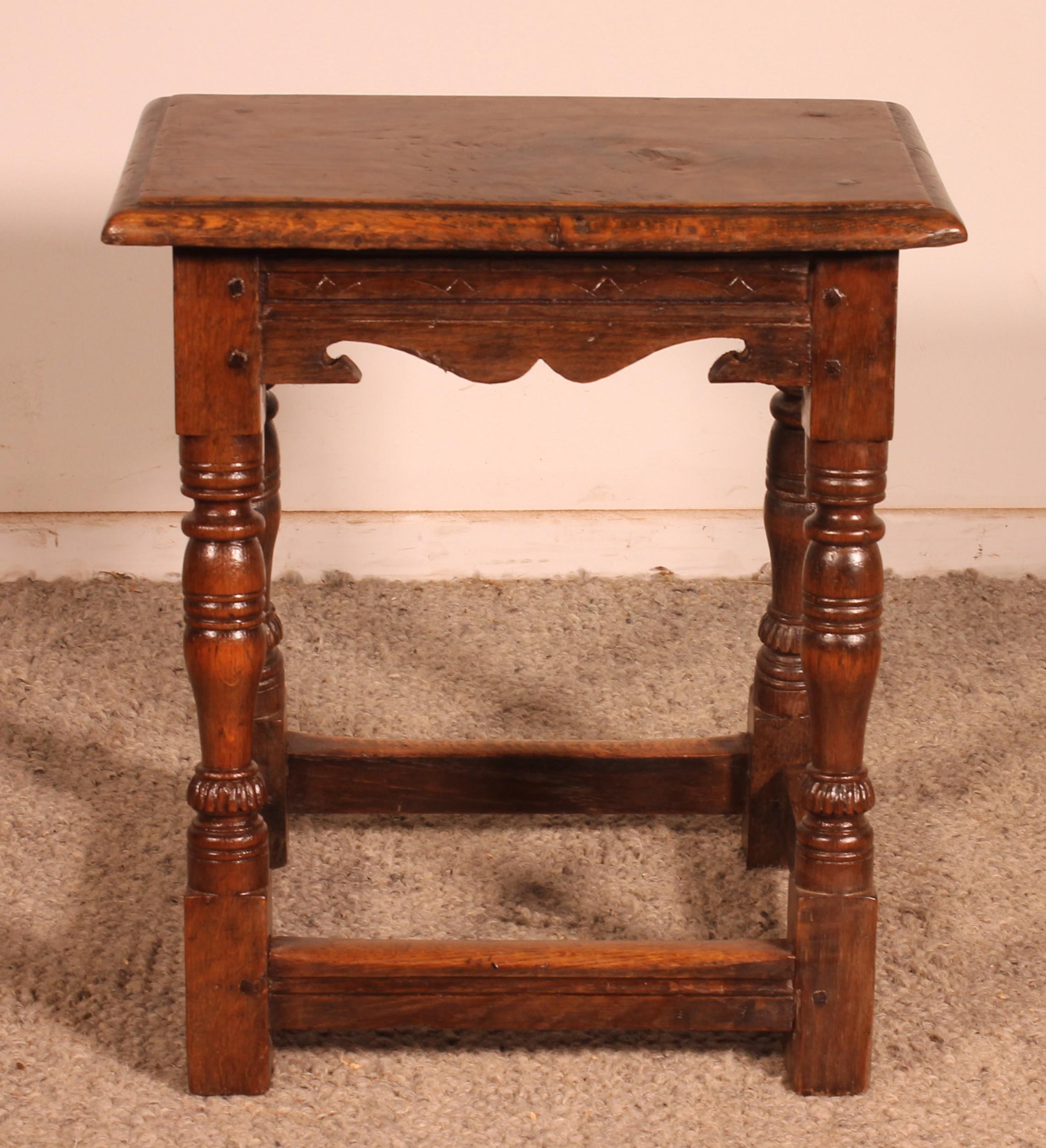 Oak Stool For Sale 1