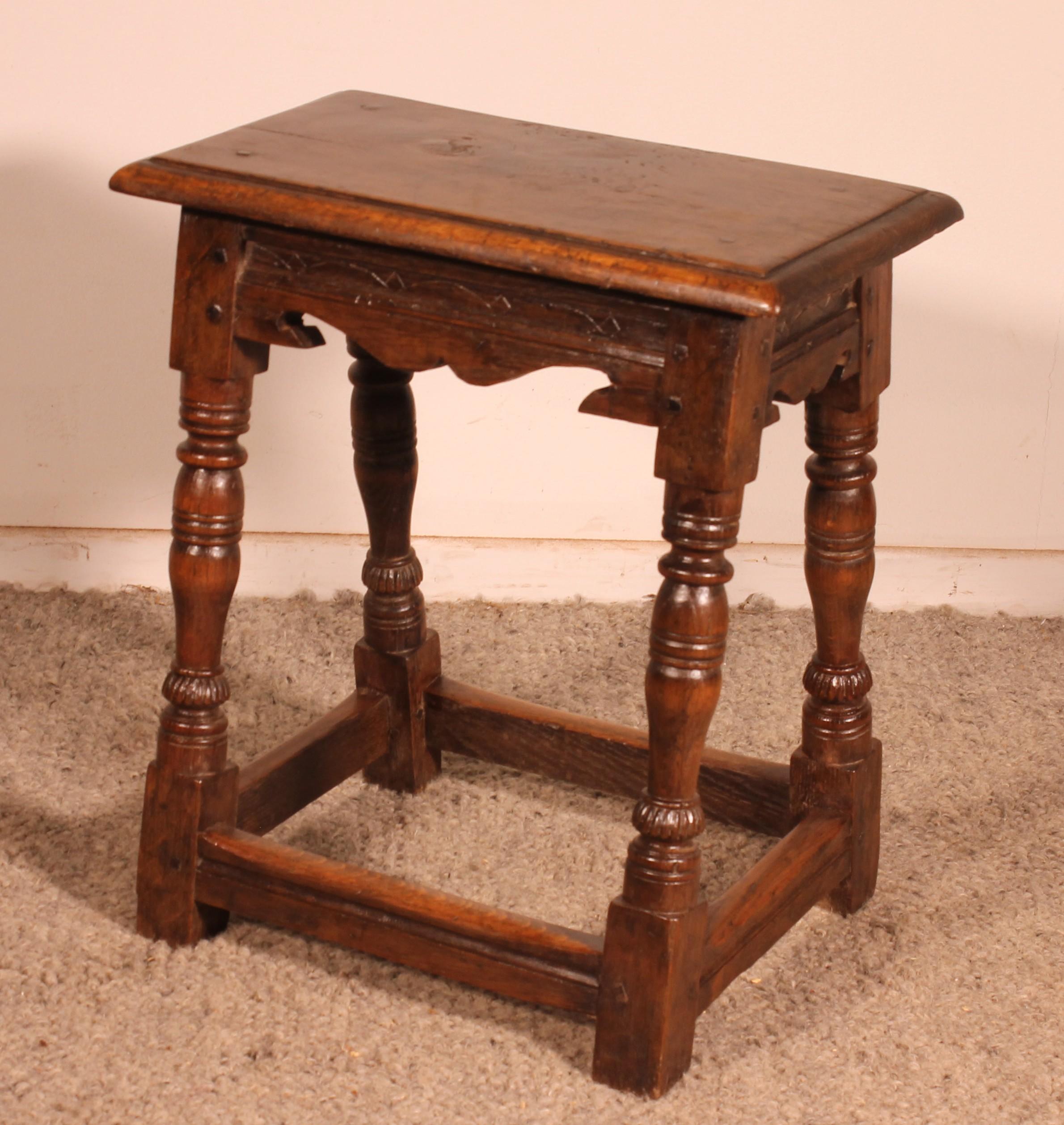 Oak Stool For Sale 3