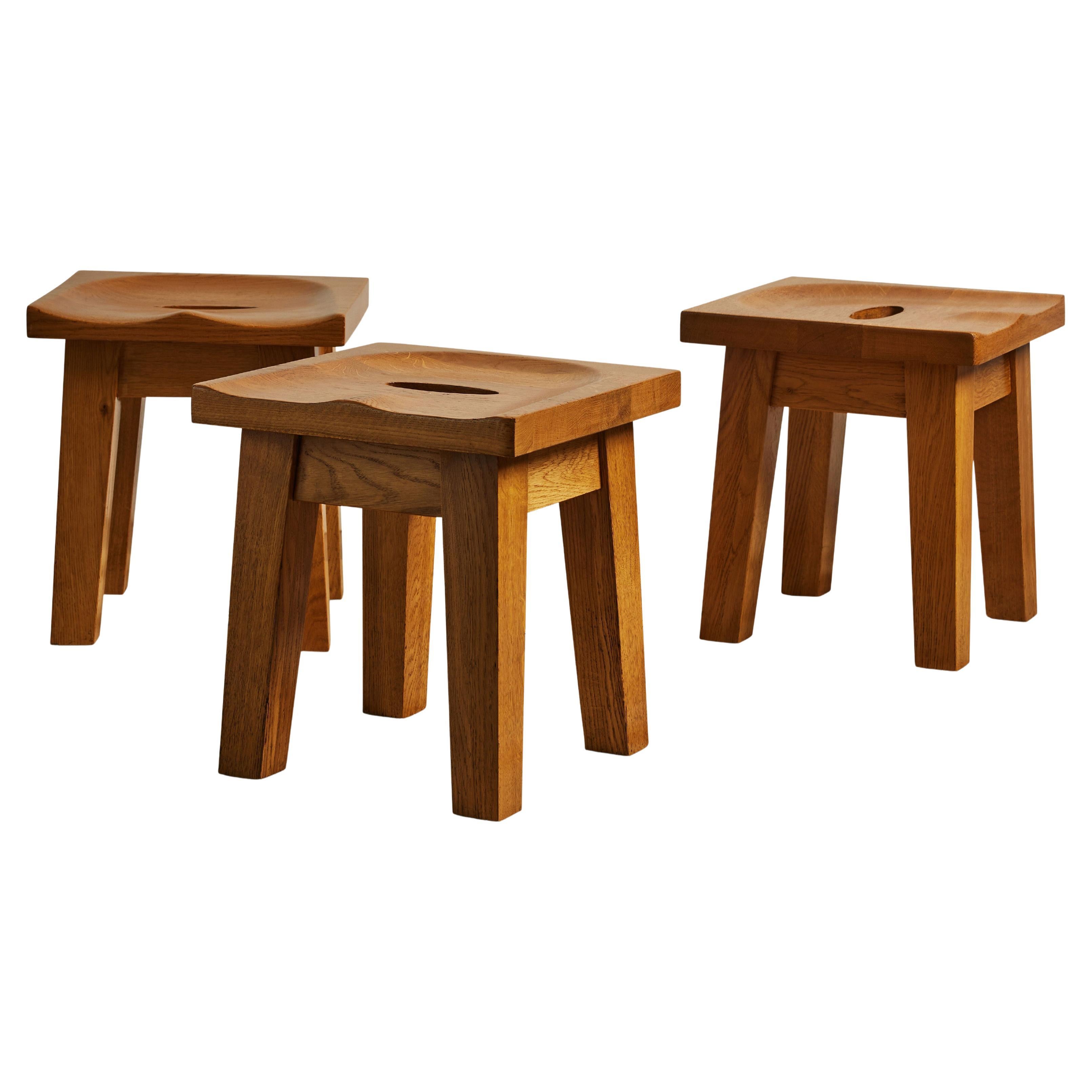 Oak Stool