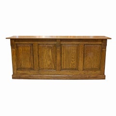 Oak Store Counter