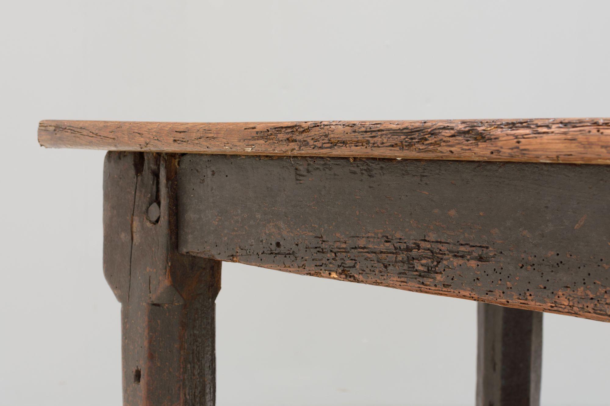 XVIIIe siècle et antérieur Table à brancards en Oak en vente
