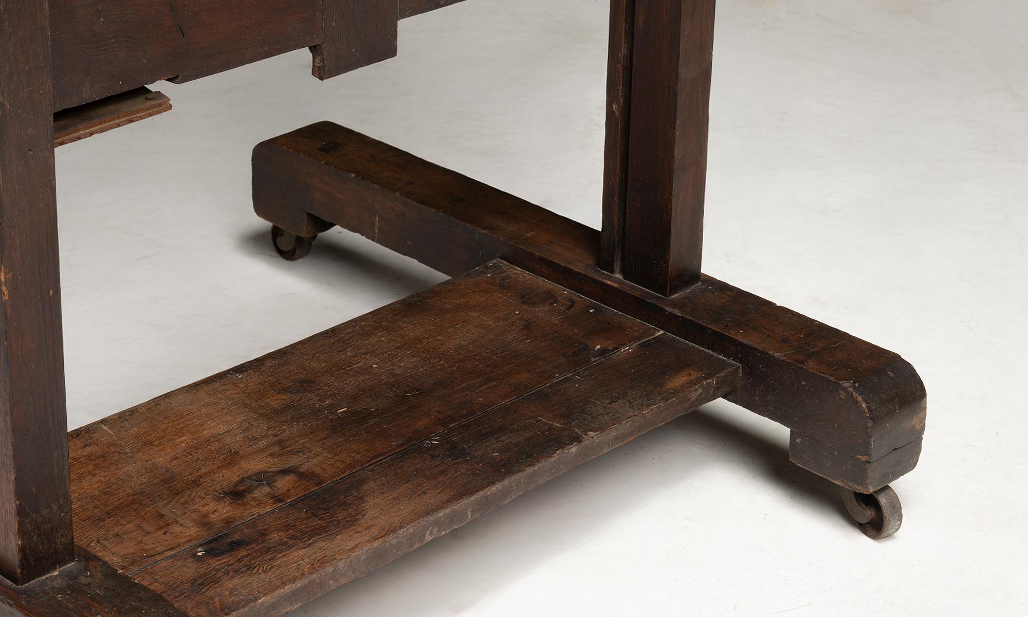 Cavalletto da studio in Oak, Francia 1929 in vendita 1