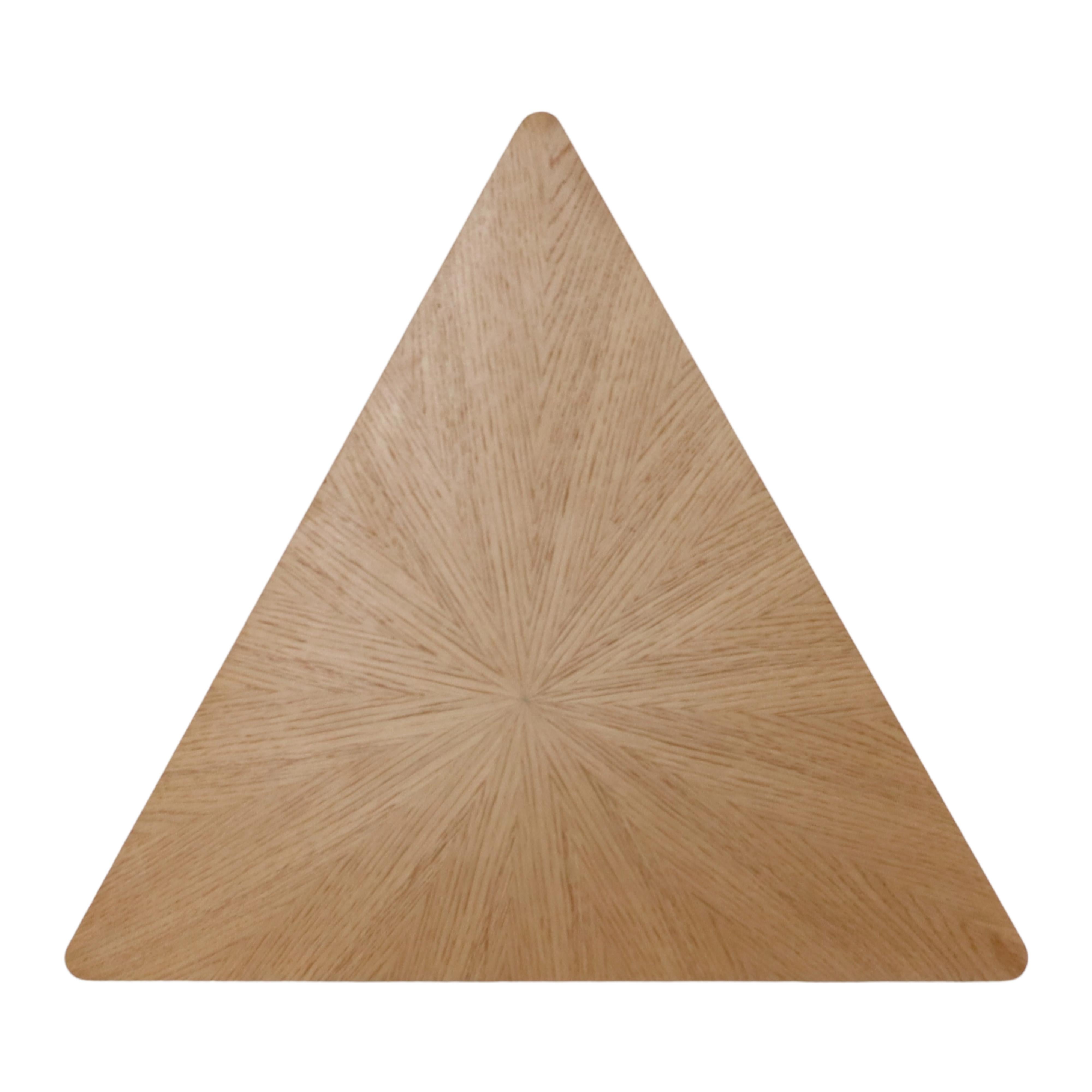 Bois de feuillus Guéridon en Oak Oak sunburst The Pedestal en vente