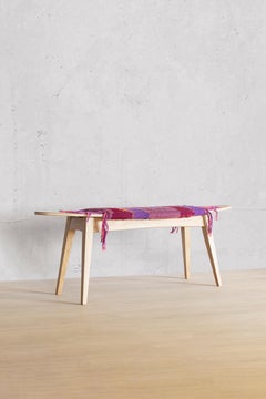 Oak Surf – Handgewebte Stoffbank 2 von Jean-Baptiste Van Den Heede