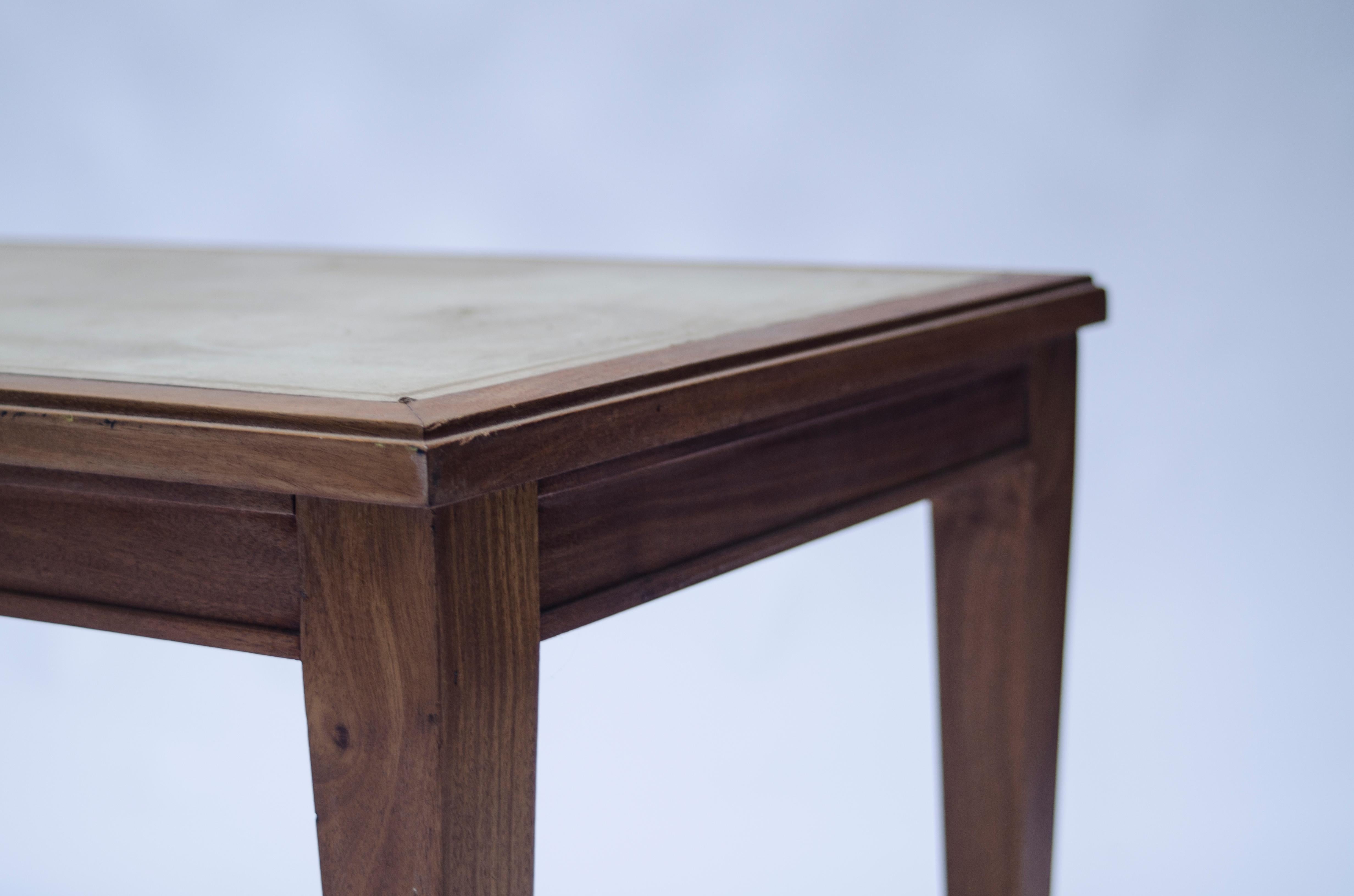 Art Deco Oak Table by Jean-Michel Frank & Casa Comte For Sale