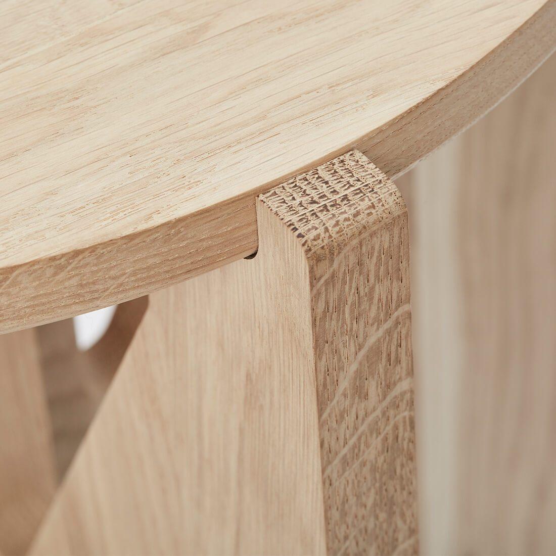 Modern Oak Table by Kristina Dam Studio