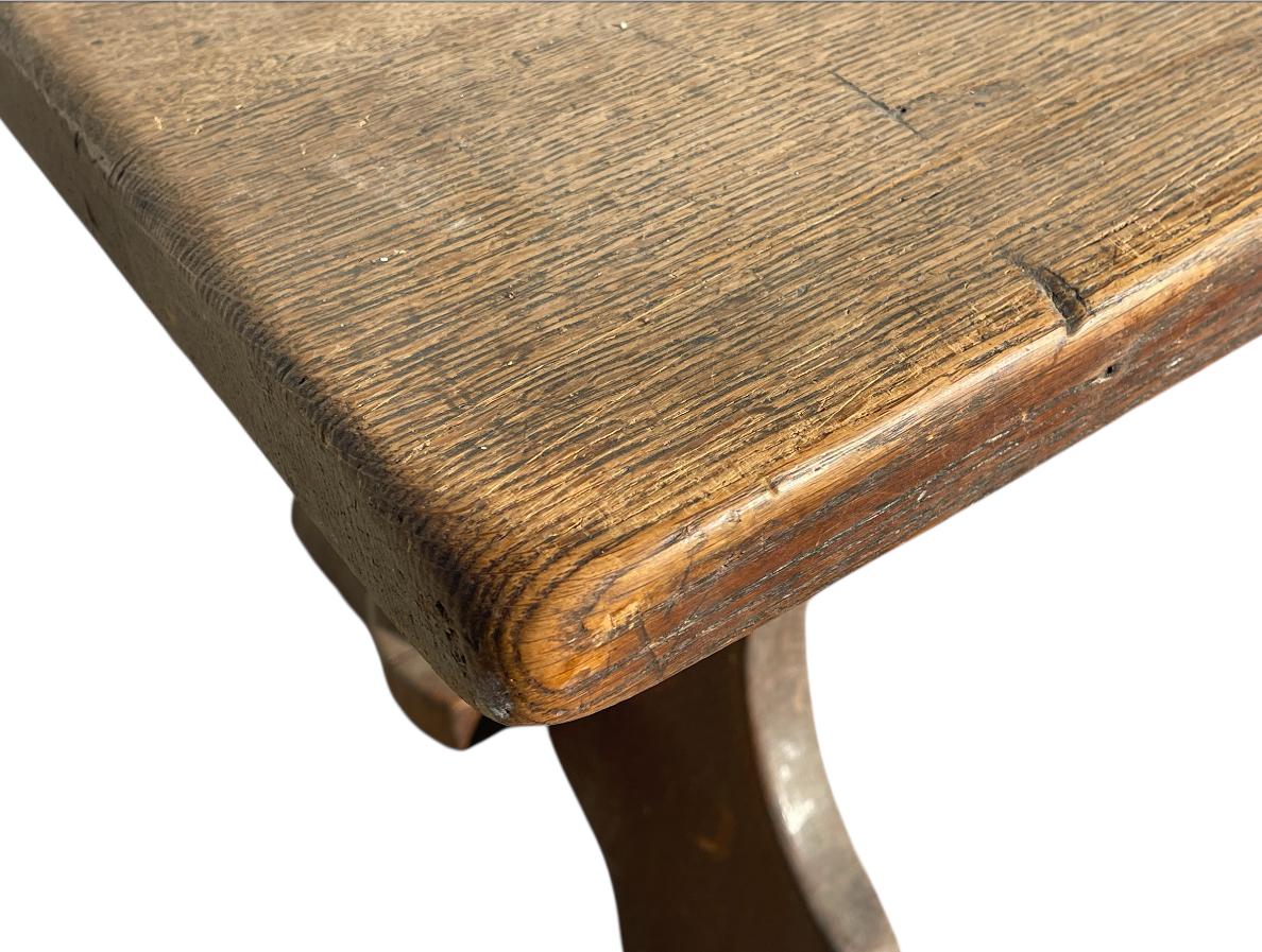 Oak Table/desk In condizioni buone in vendita a Beaune, FR