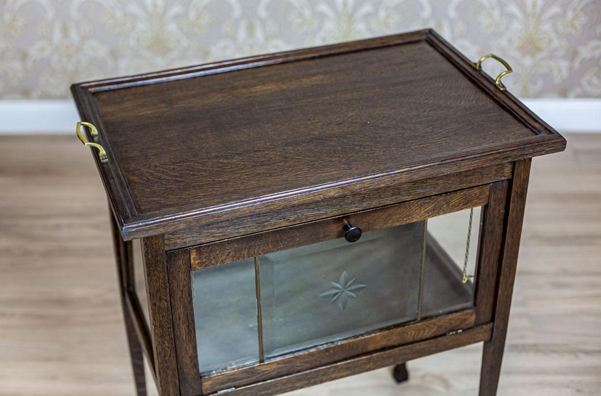 Oak Tea Cabinet from the Early 20th Century 7