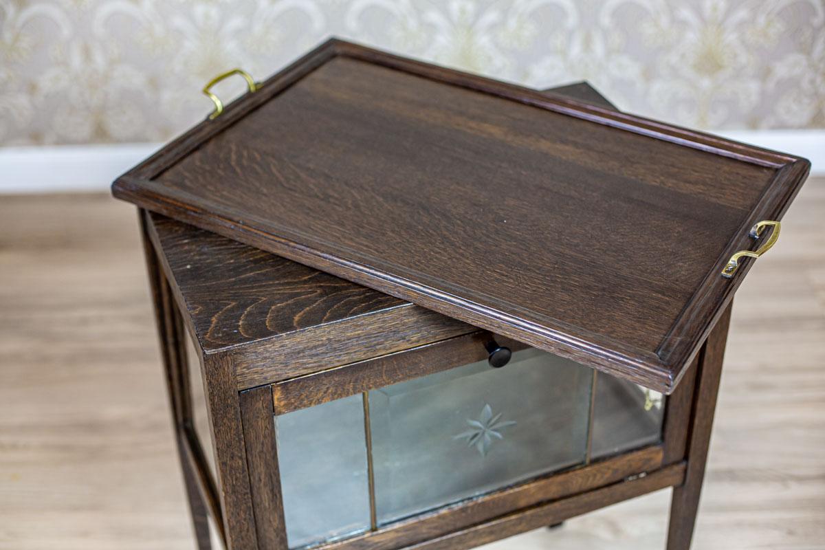 Oak Tea Cabinet from the Early 20th Century 2