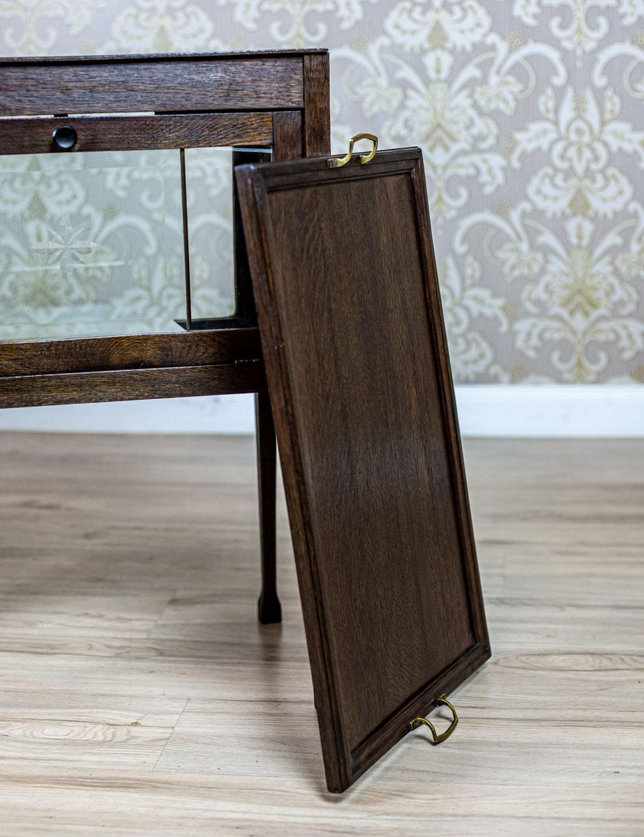 Oak Tea Cabinet from the Early 20th Century 3