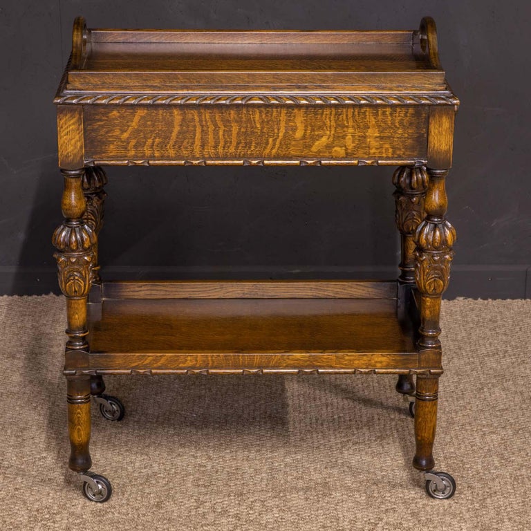 Oak Tea Trolley at 1stDibs tea trolleys for sale