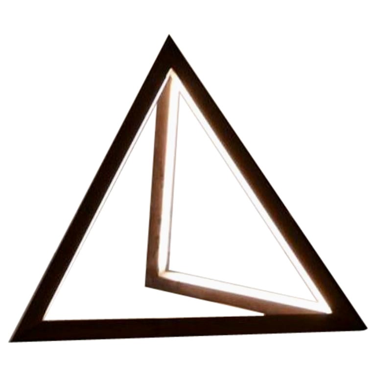 Lámpara de pie Oak Tetra de Hollis & Morris en venta
