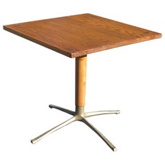 Vintage Oak Top Pub Table