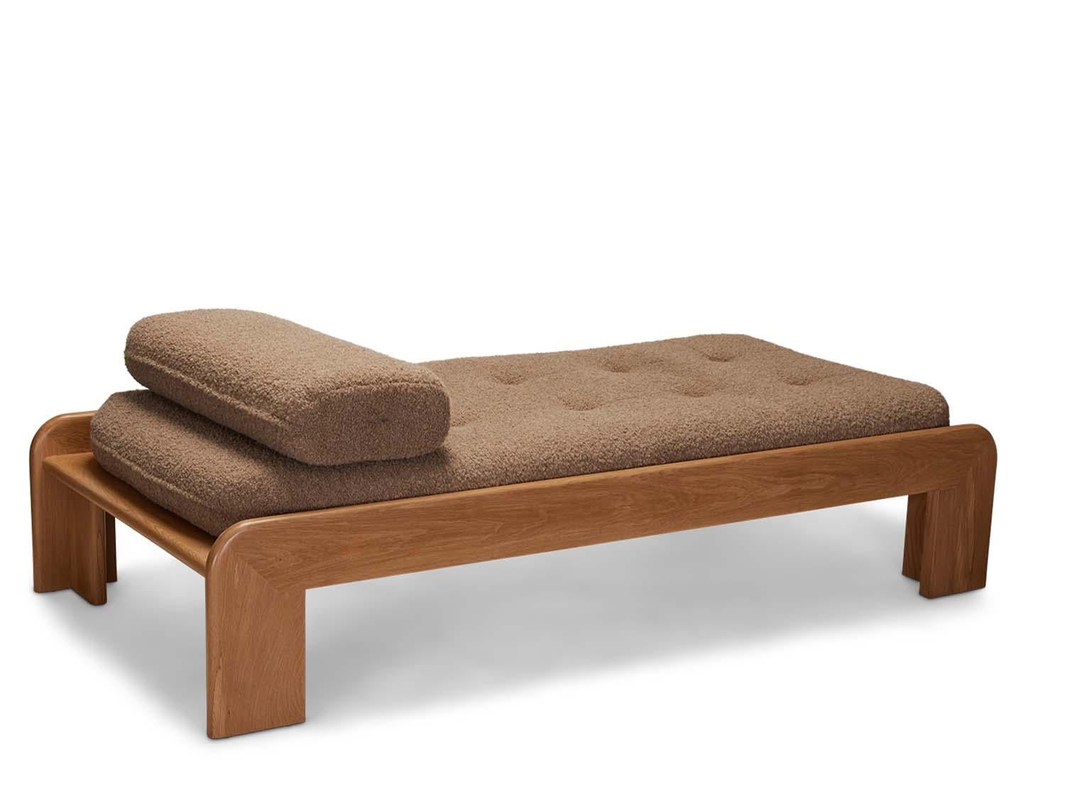 Mid-Century Modern Oak Topa Daybed by Lawson-Fenning For Sale