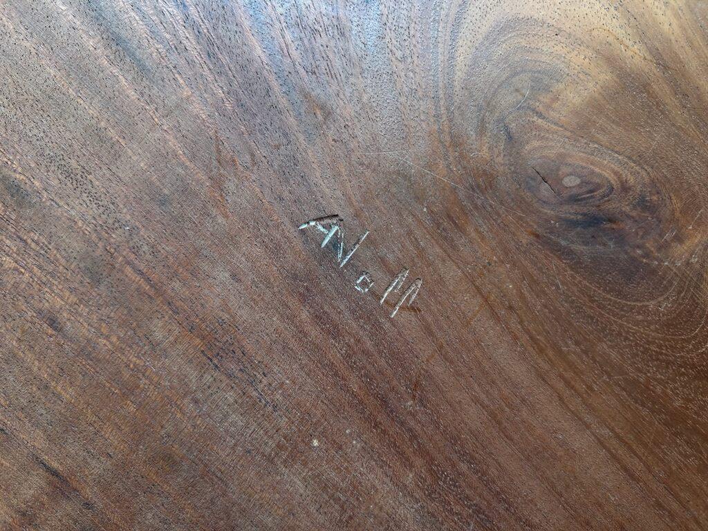 Plateau en Oak par Alexandre Noll en vente 1