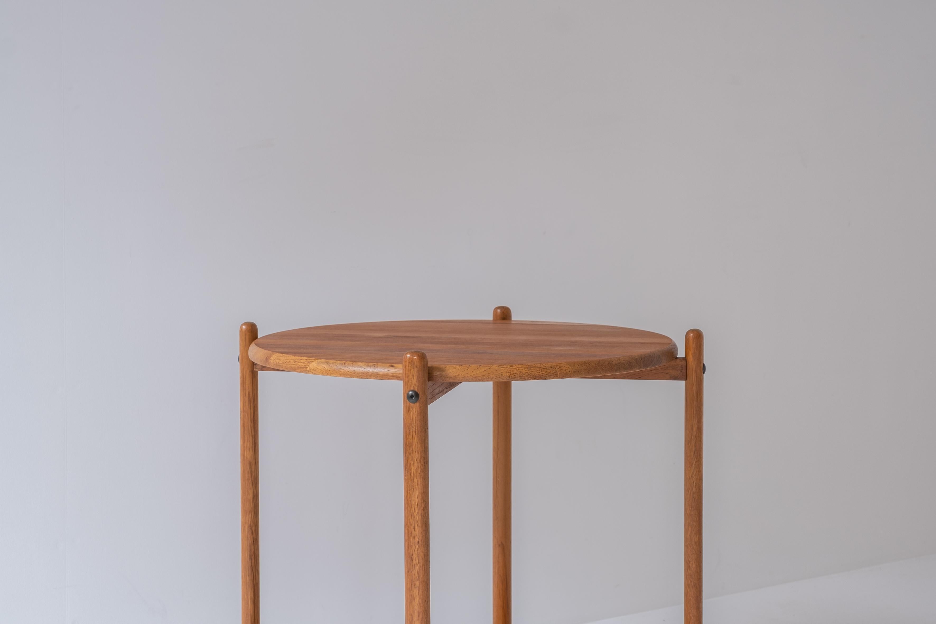 Danish Oak Tray Table from Denmark, Designed in the 1960s