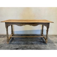 Oak Trestle Table, FR-1085