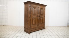 Oak two-door cabinet Flemish 18th century