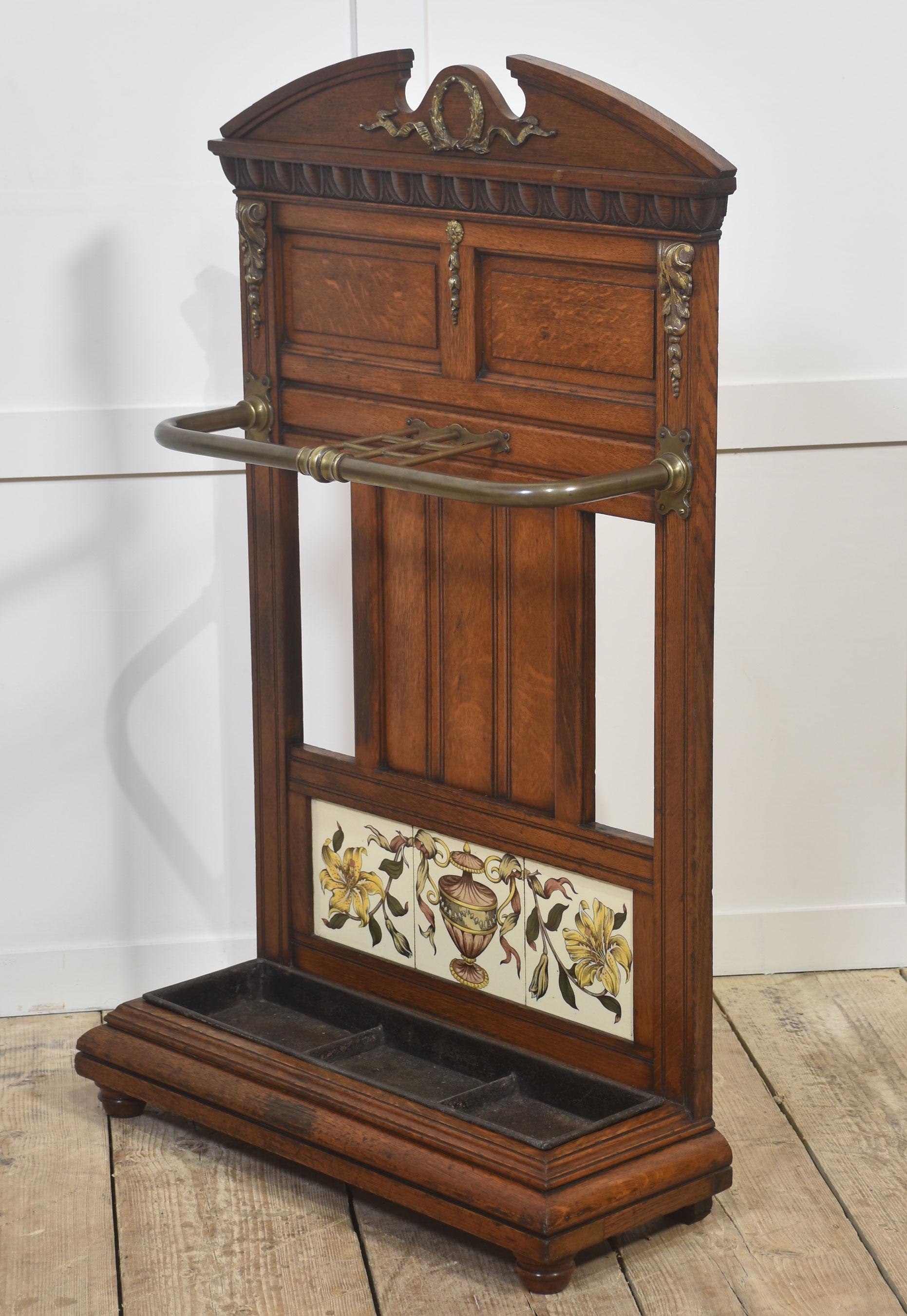 Portaombrelli Oak in vendita 5