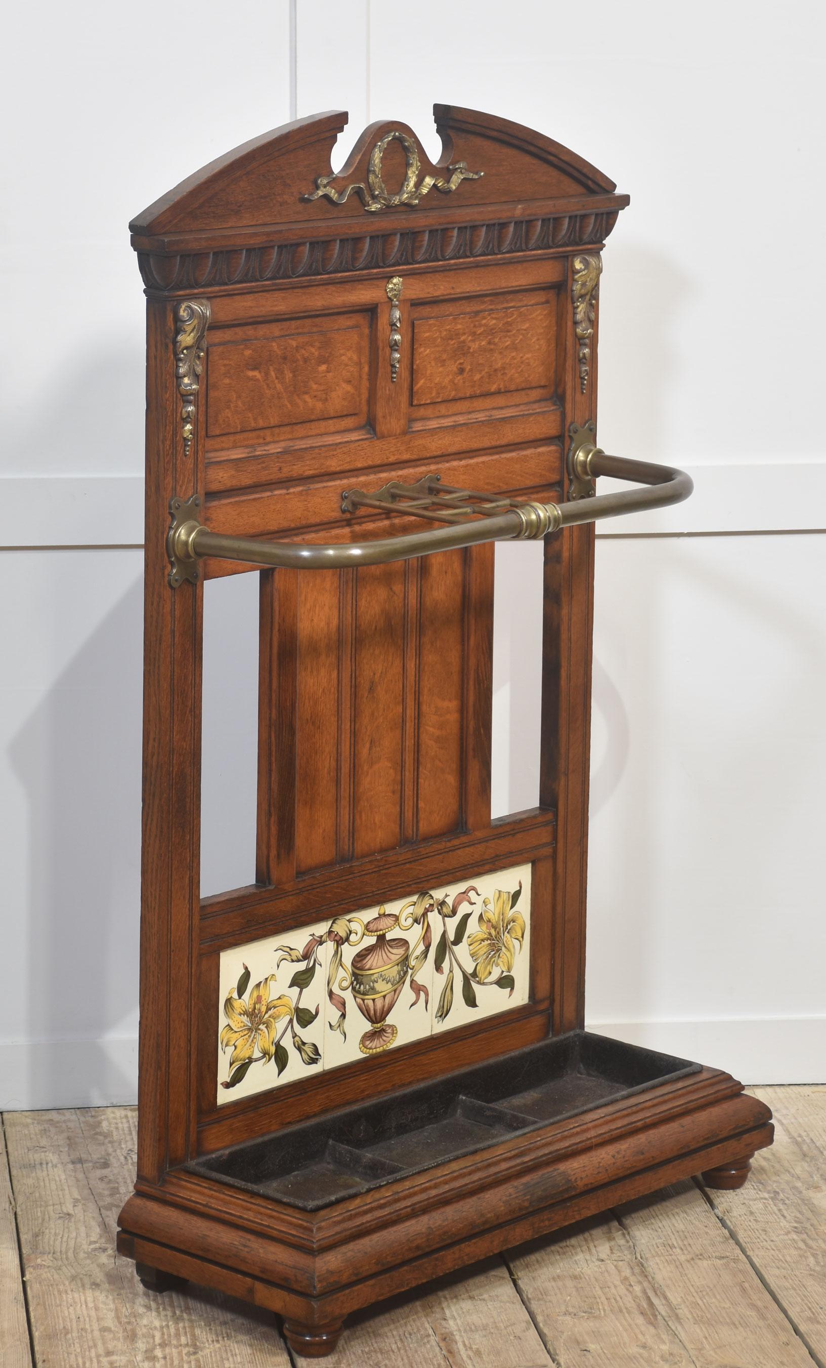 Portaombrelli Oak in vendita 2