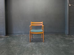 Oak Upholstered Chair