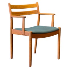 Oak Upholstered Chair