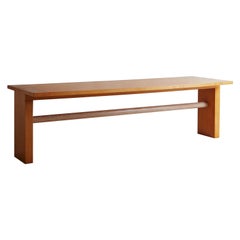 Oak Valmarana Dining Table by Carlo Scarpa for Gavina, Italy, 1970s
