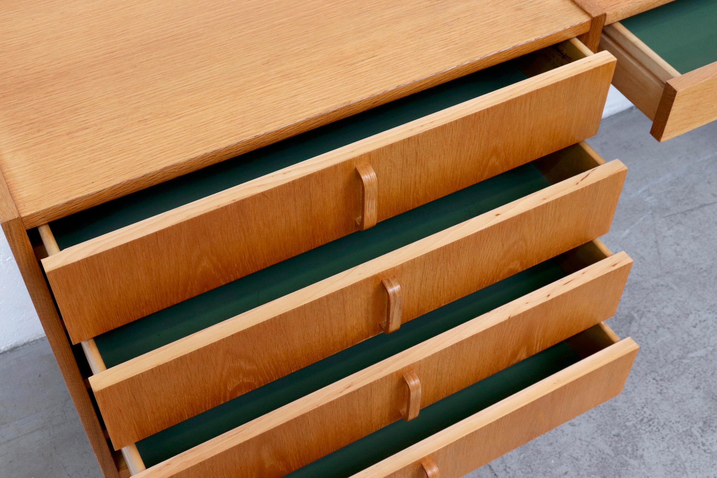 Oak Vanity or Desk by Bertil Fridhagen for Bodafors 1