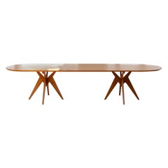 Oak Vieni Long Dining Table by Rosanna Ceravolo