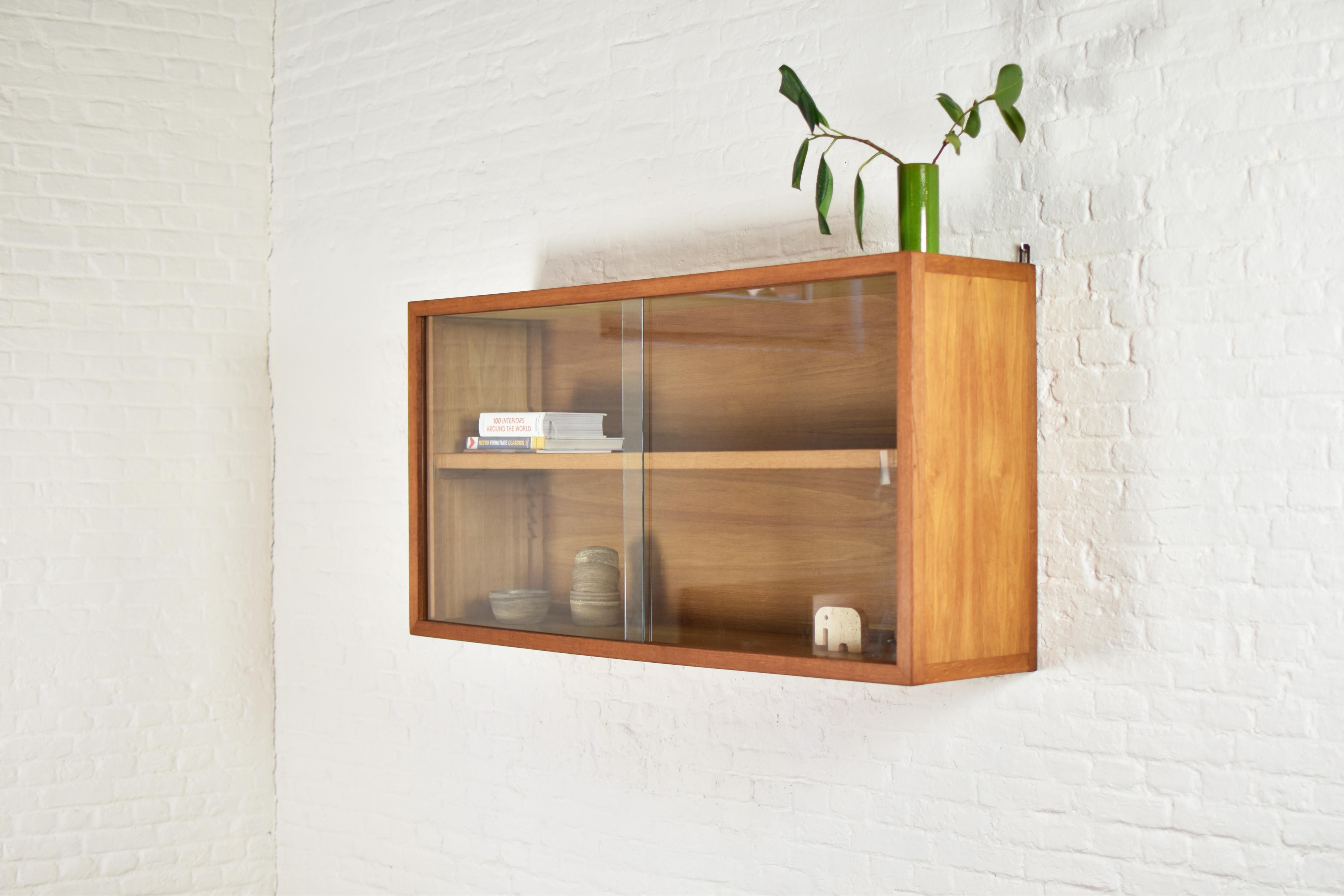 Oak Vitrine Cabinet from France, 1950s 3