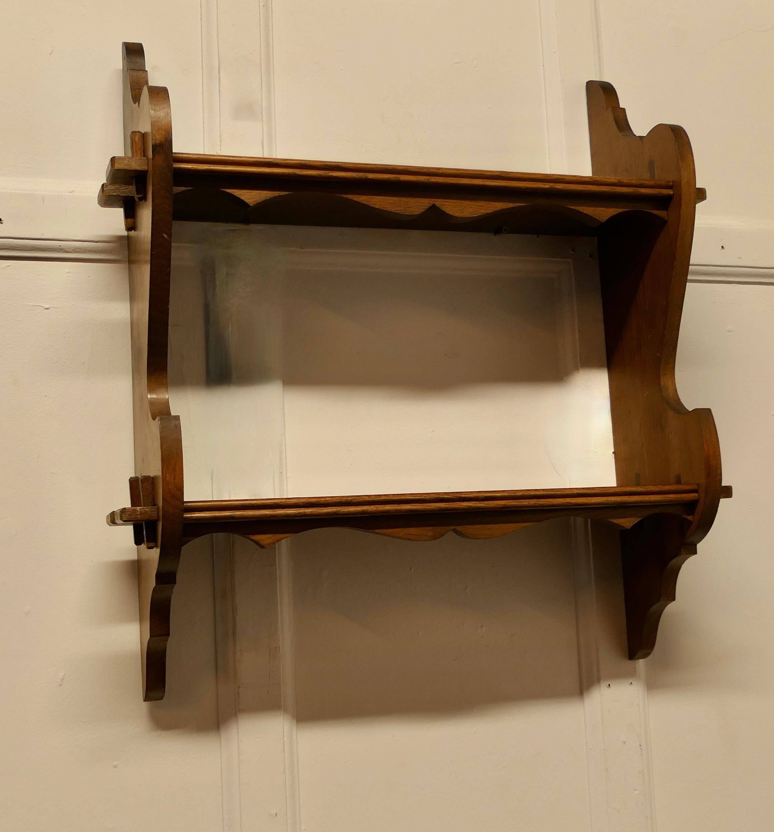 small hanging shelf unit