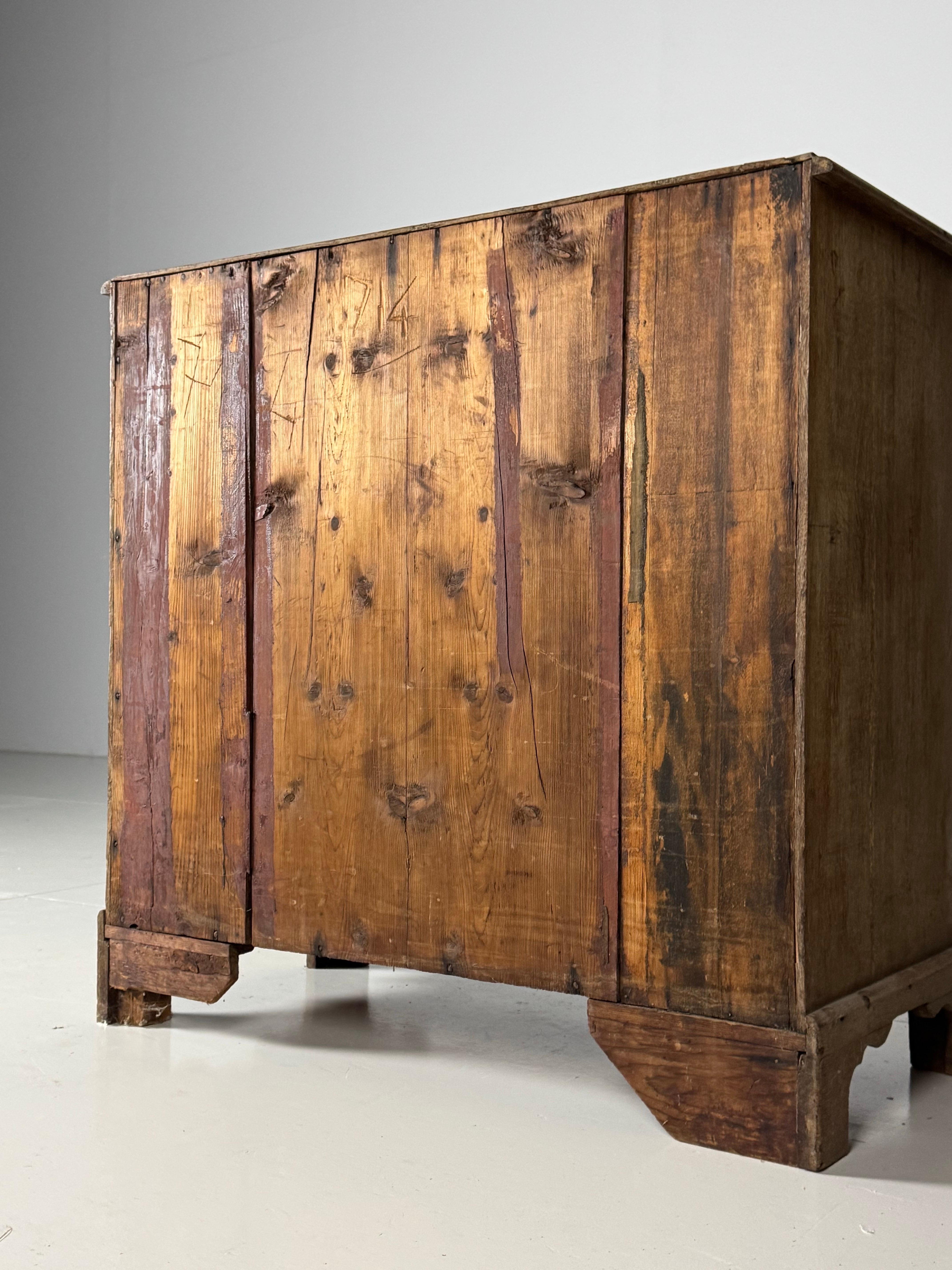 Cassettiera lavata in Oak XIX secolo in vendita 8