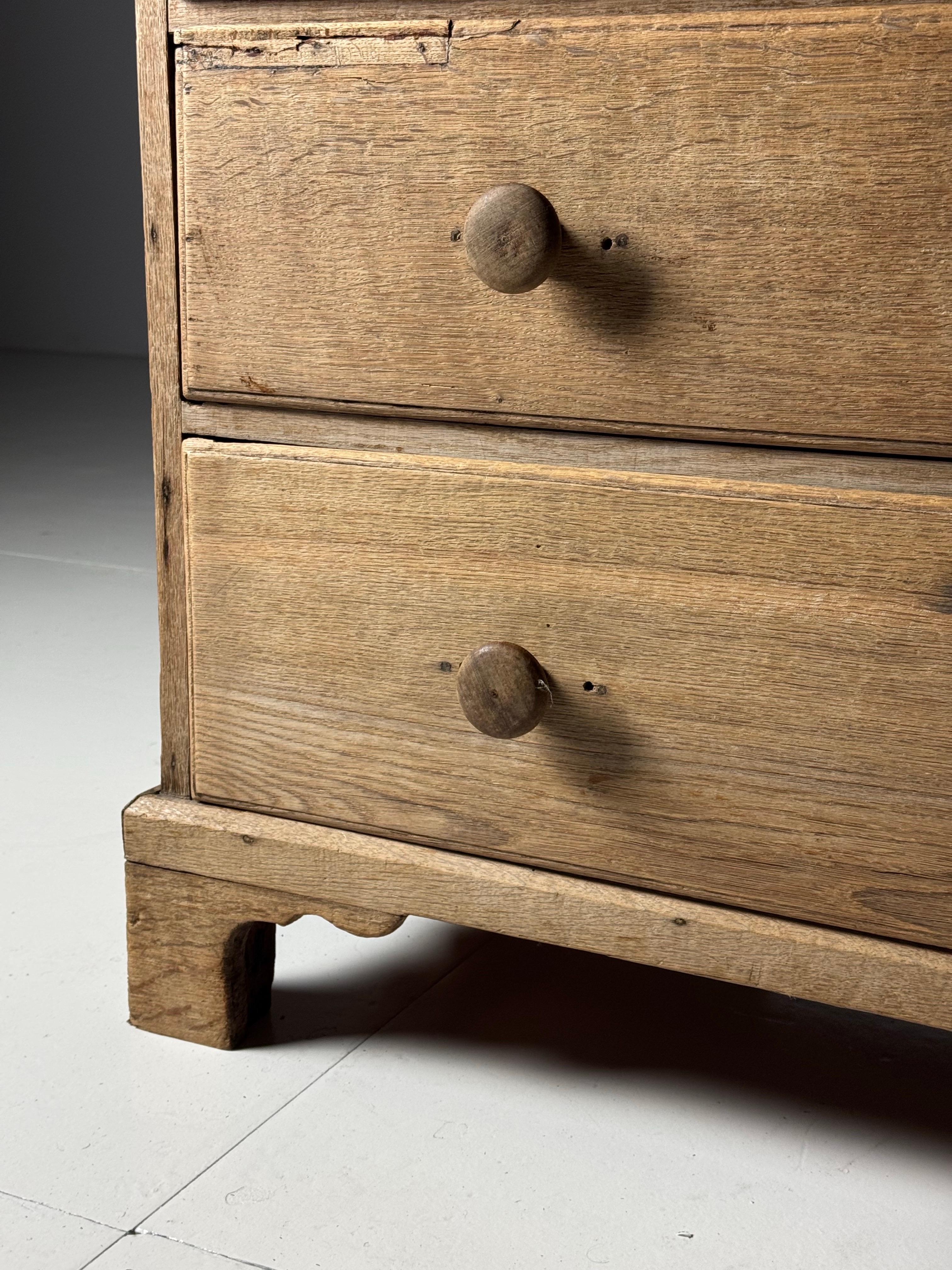 Cassettiera lavata in Oak XIX secolo in vendita 2