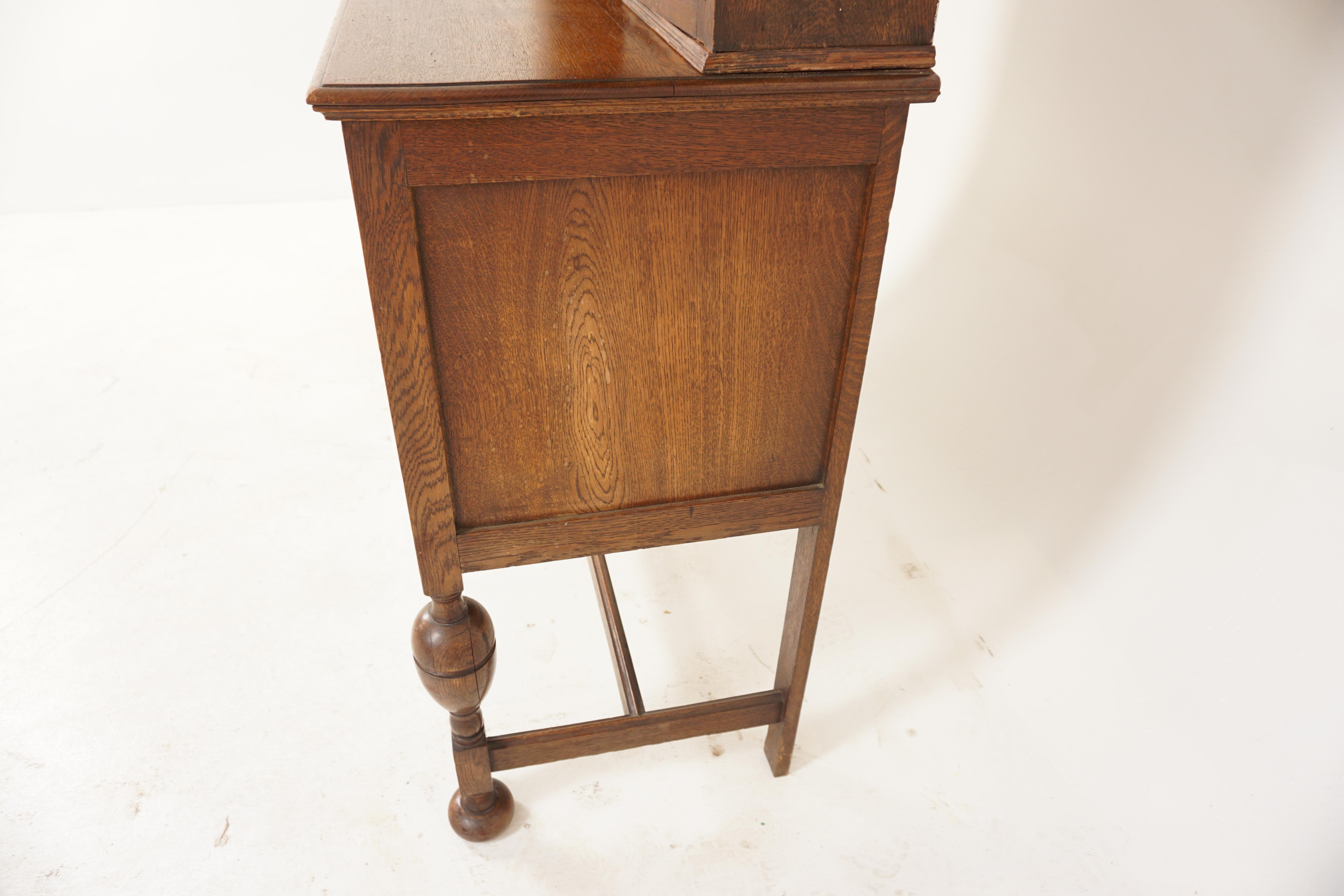 Oak Welsh Dresser, Buffet + Hutch, Scotland 1920, B602 3