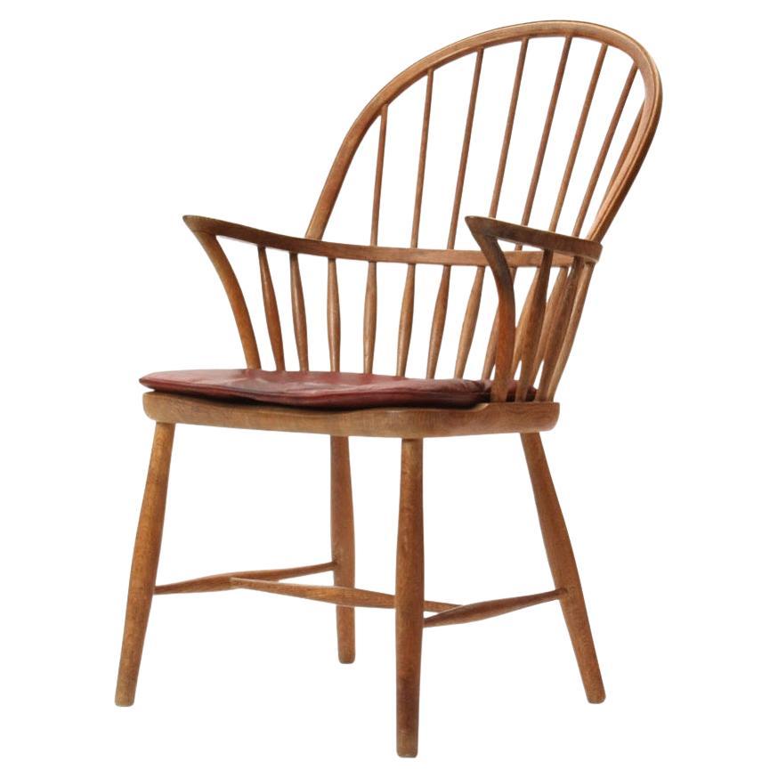 Chaise Windsor de Frits Henningsen pour Carl Hansen & Son