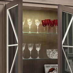 Oak Wood Armoire Cabinet