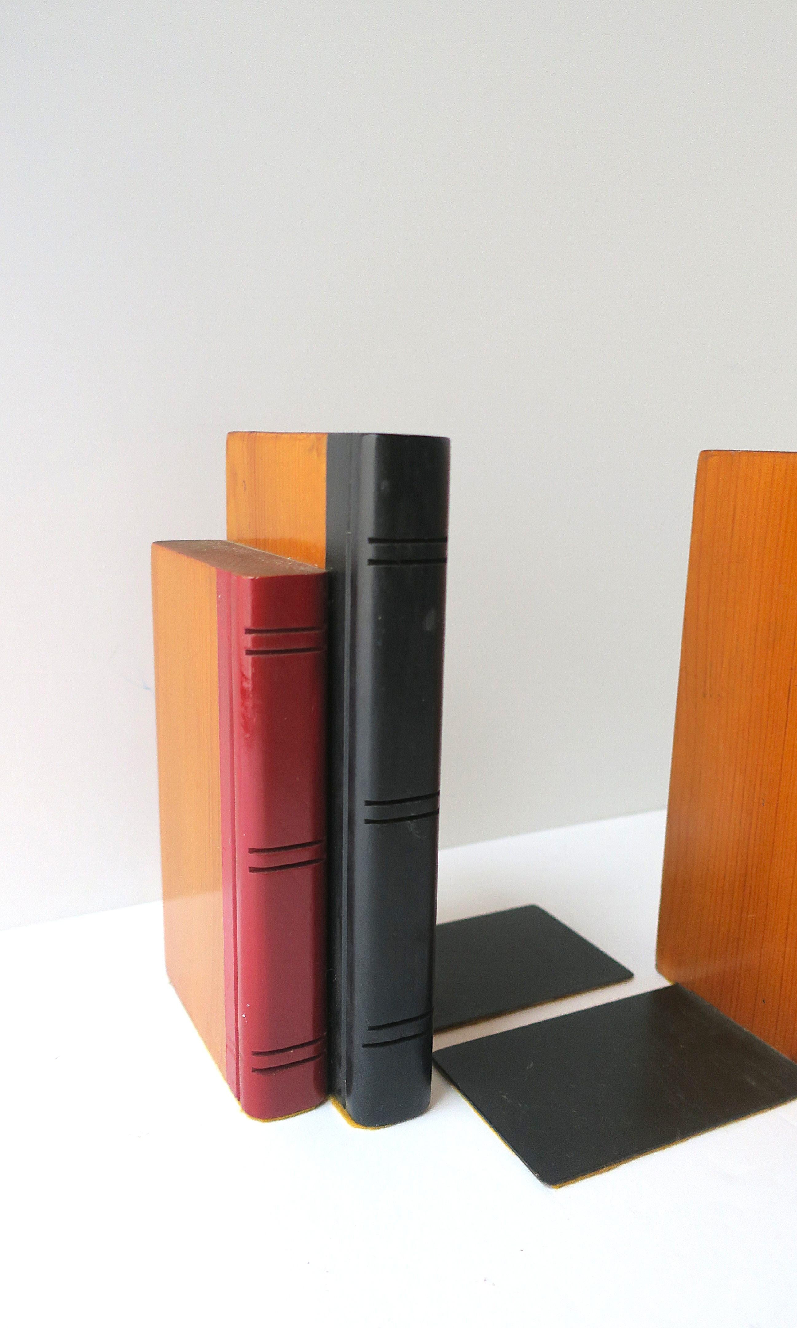 Sujetalibros de madera de roble, Pareja en venta 1